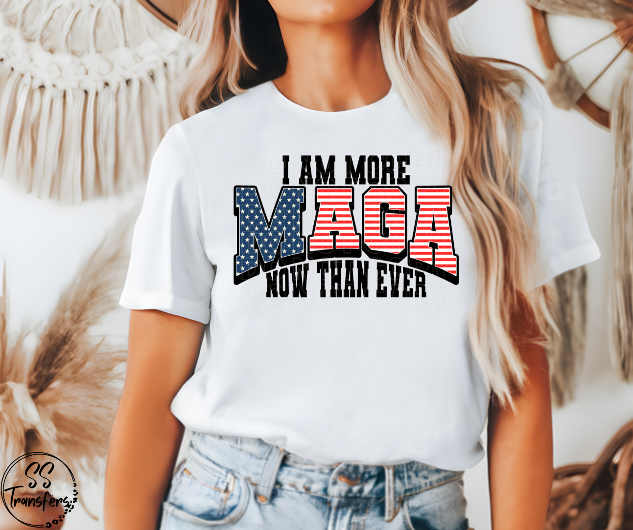 More MAGA Than Ever (Multiple Colors) DTF Transfer