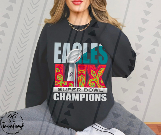 Groovy LIX Champions DTF Transfer