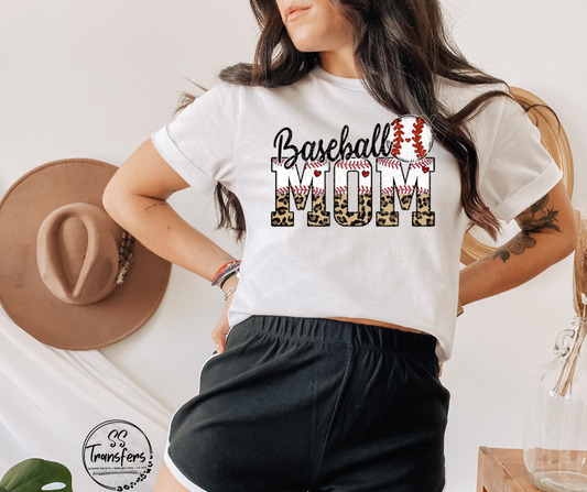 Baseball Mom DTF Transfer