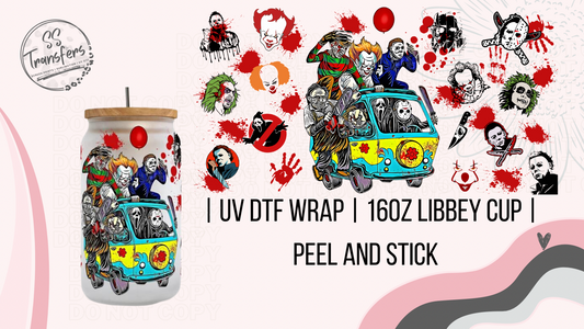 Scary Mystery Van Libbey UV Wrap