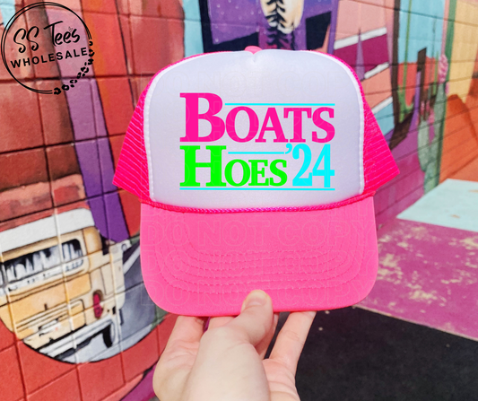 Boats N' Hoes 24' Foam Trucker Hat