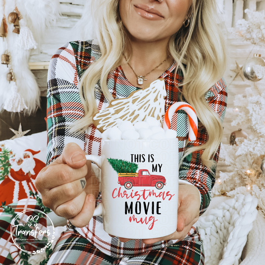 This Is My Christmas Movie Mug UV Decal