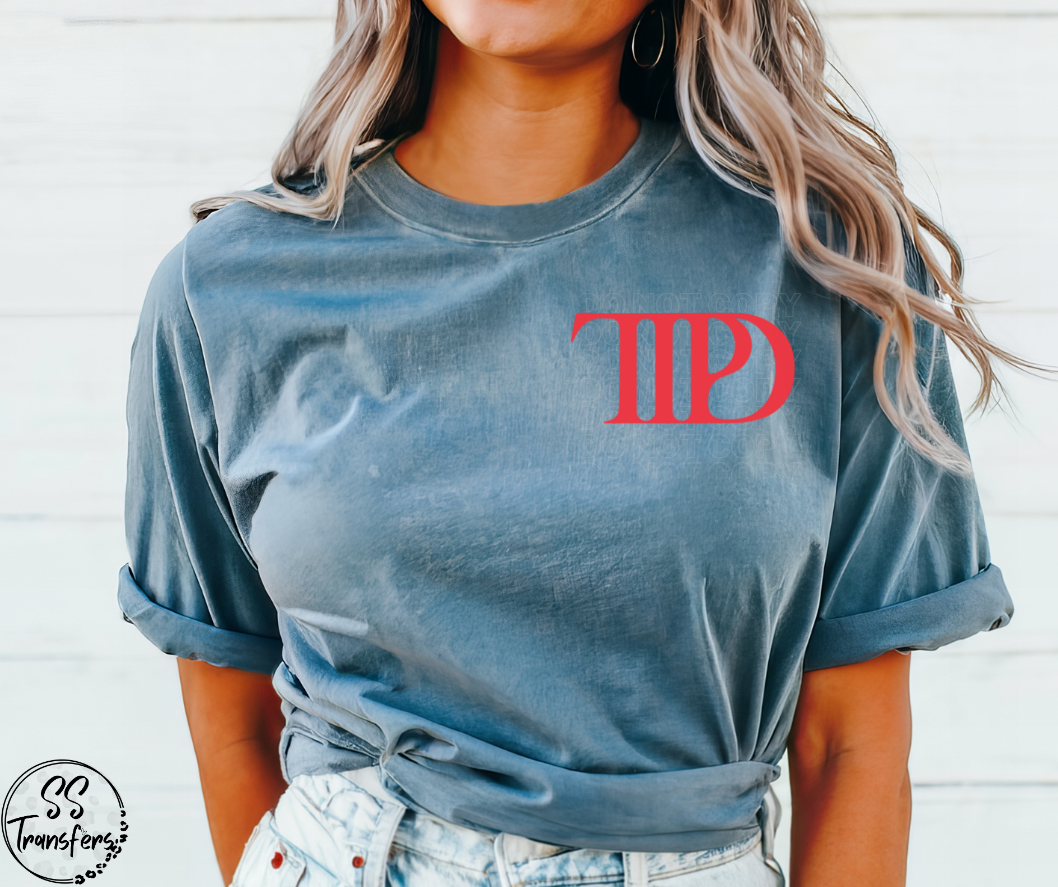 TTPD (Multiple Sizes/Colors) DTF Transfer