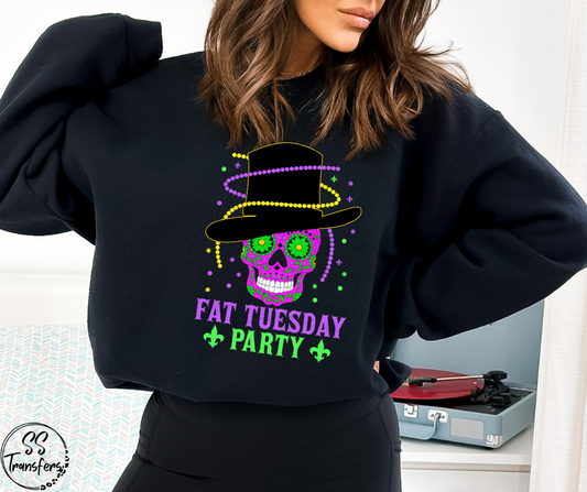 Fat Tuesday Party DTF Transfer