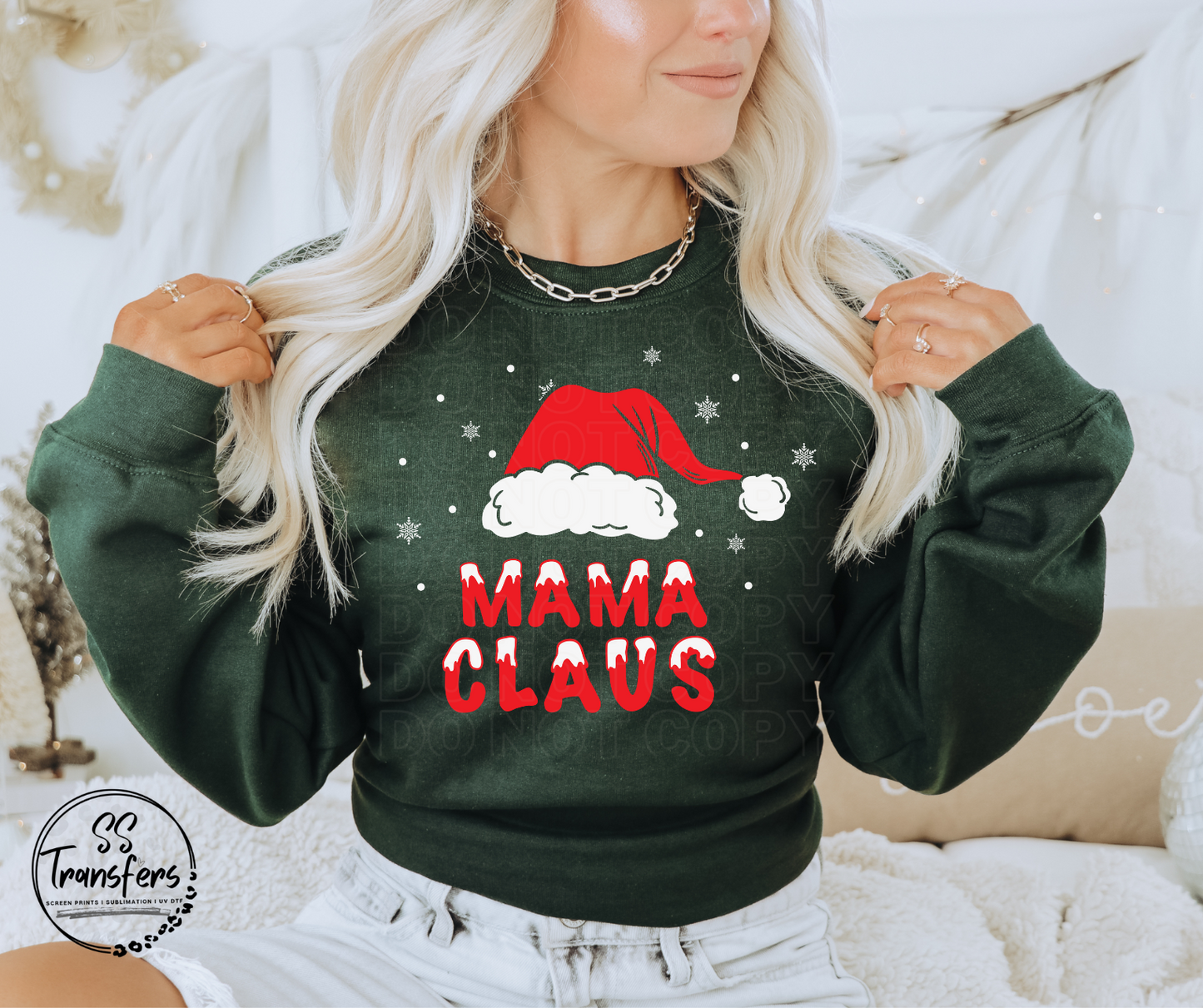 Santa Hat Family Collection (Multiple Choices) DTF Transfer