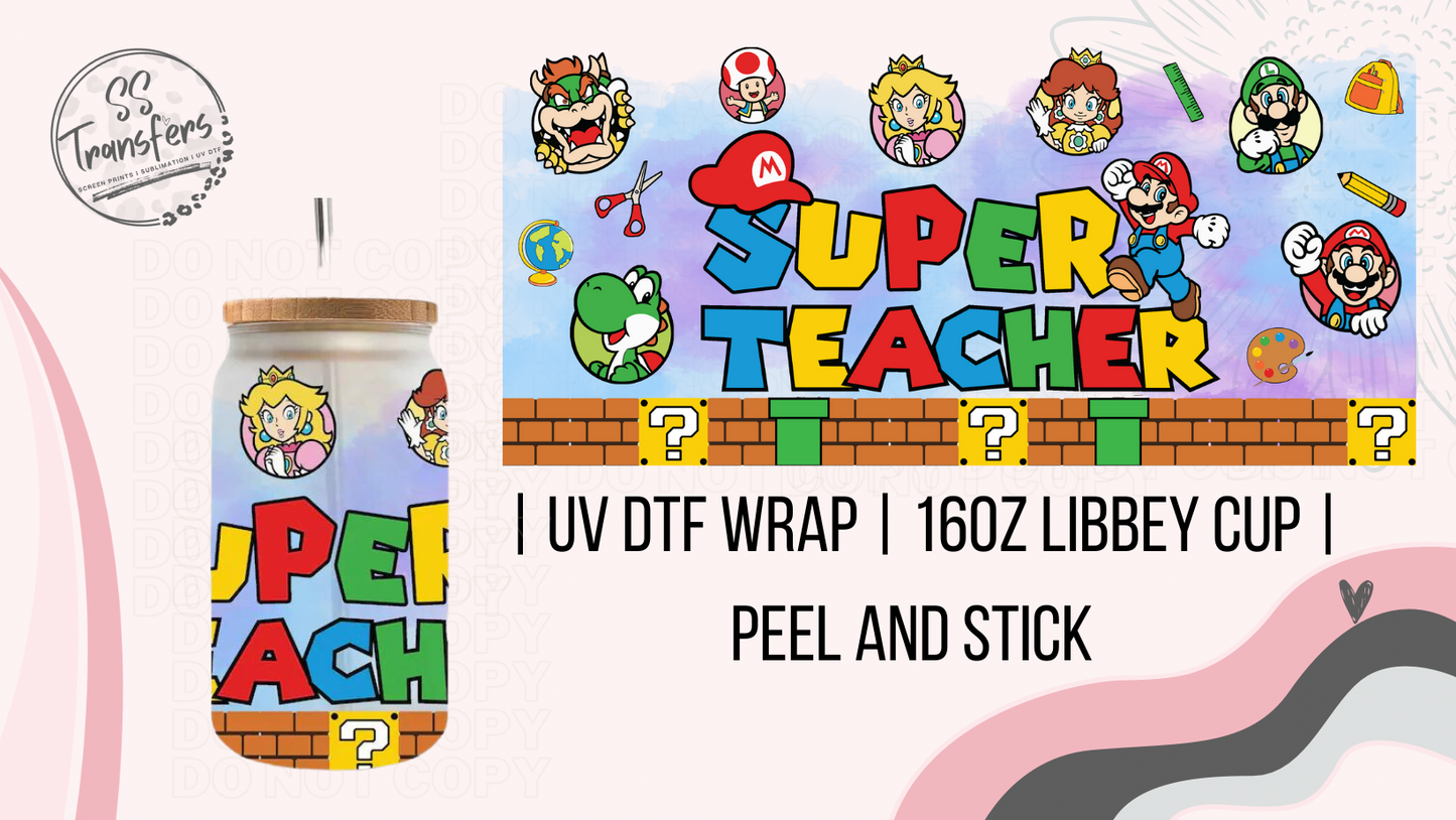 Super Teacher Libbey UV Wrap