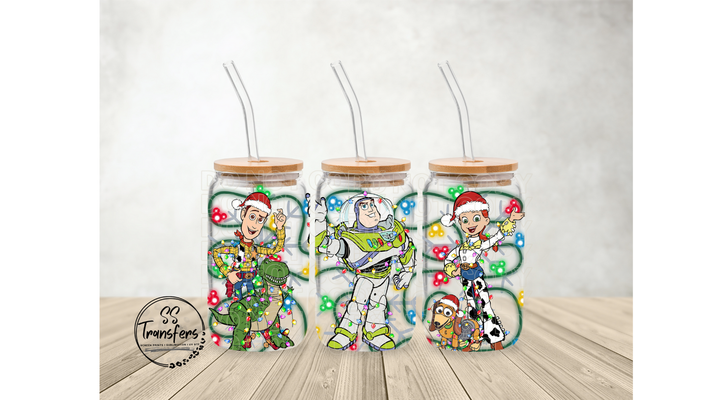 Toys and Christmas Lights Libbey UV Wrap