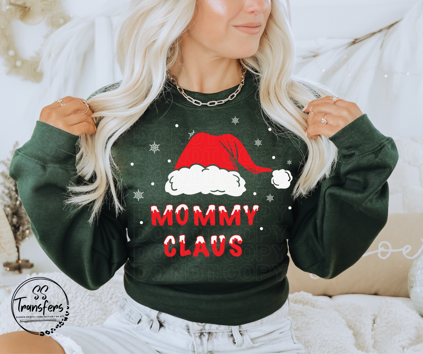 Santa Hat Family Collection (Multiple Choices) DTF Transfer