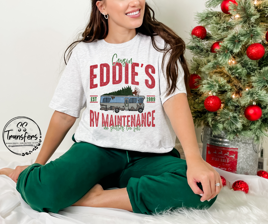 Cousin Eddie's RV Maintenance DTF Transfer