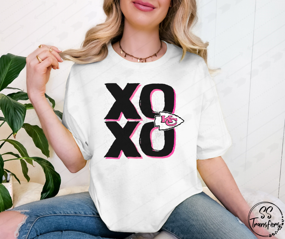 XOXO KC (Multiple Colors) DTF Transfer