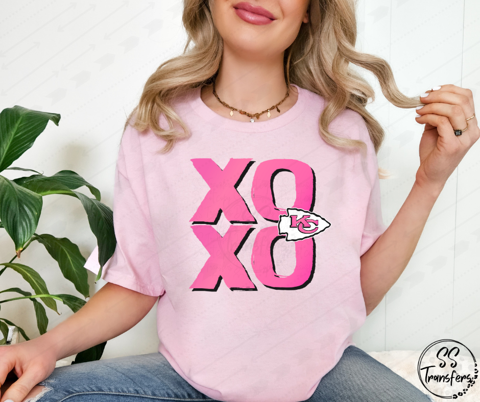 XOXO KC (Multiple Colors) DTF Transfer