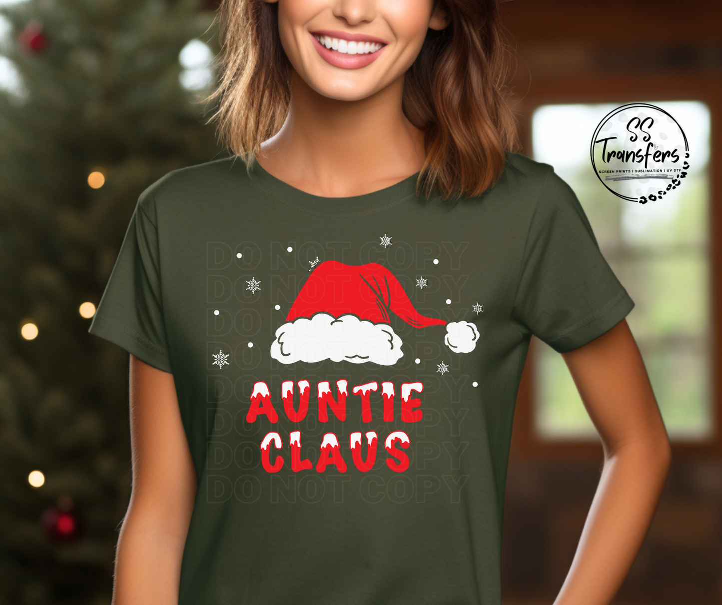 Santa Hat Family Collection (Multiple Choices) DTF Transfer