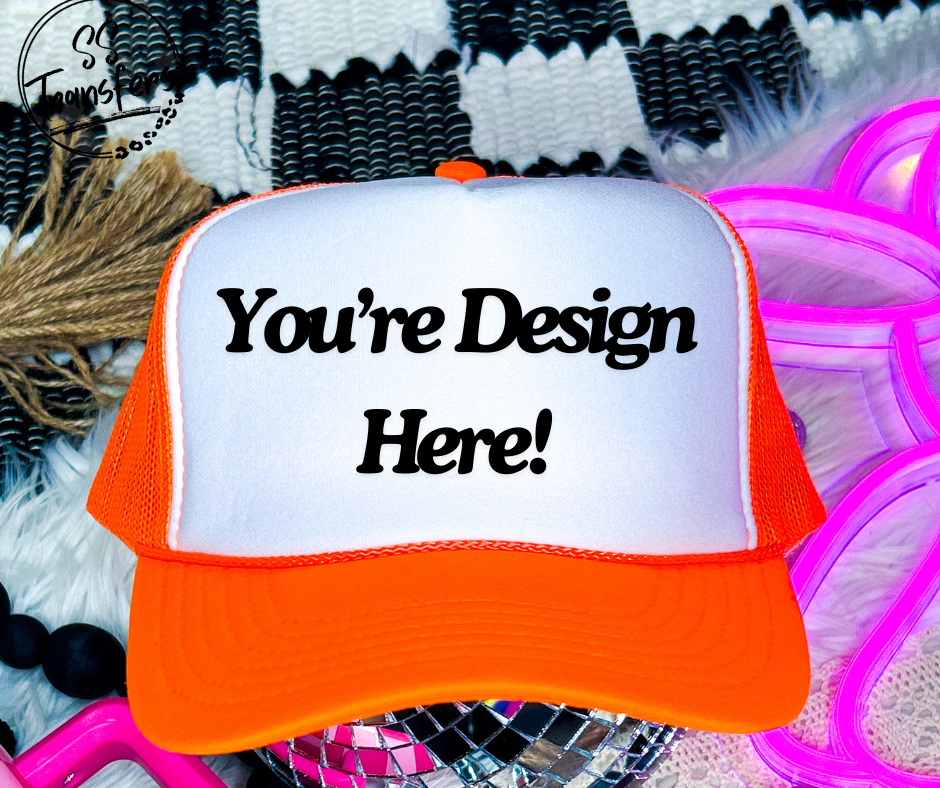 Custom Foam Trucker Hat-Upload Your Design