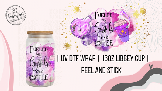 Crystals and Coffee Libbey UV Wrap
