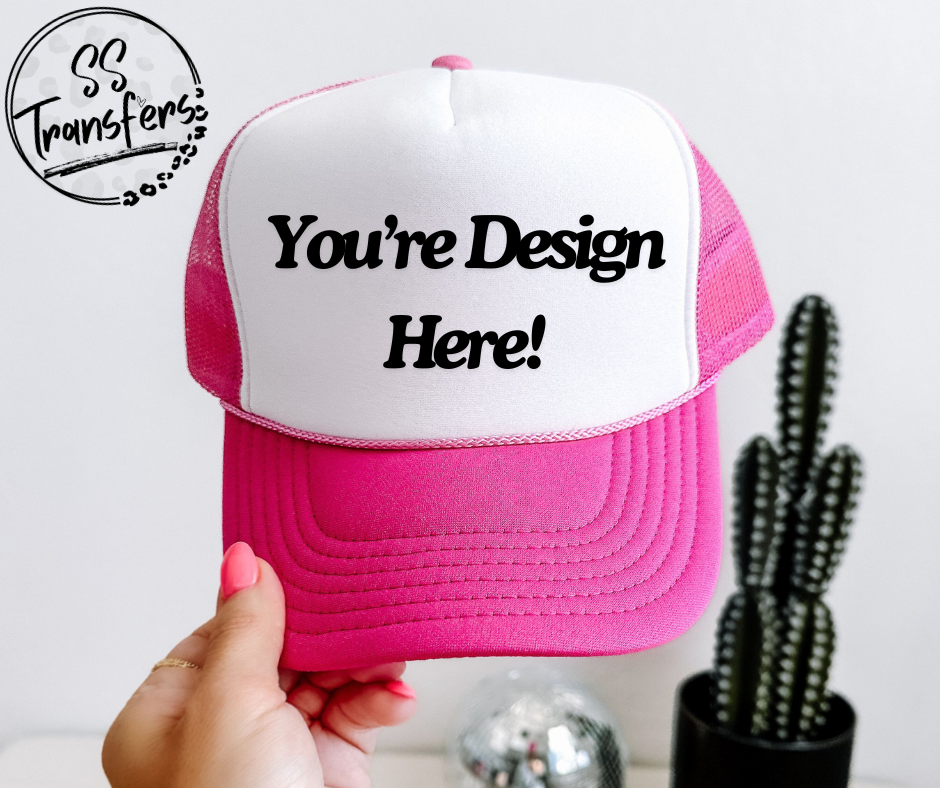 Custom Foam Trucker Hat-Upload Your Design