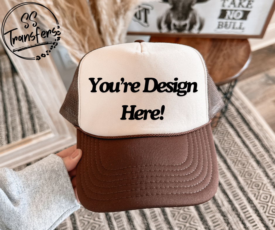 Custom Foam Trucker Hat-Upload Your Design