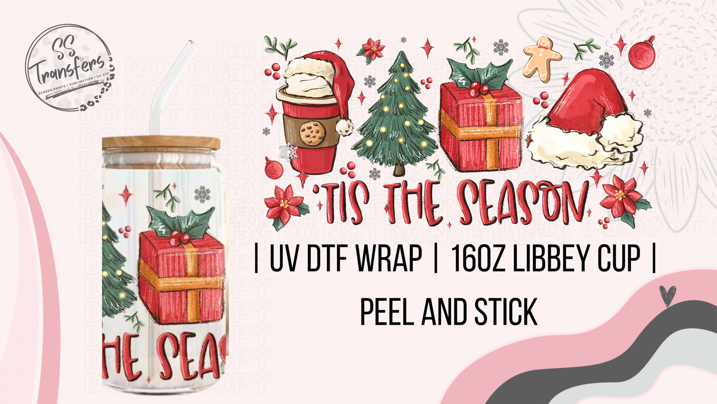 Tis' The Season Libbey UV Wrap