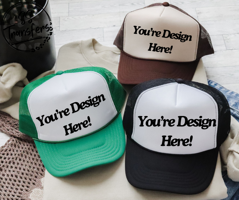 Custom Foam Trucker Hat-Upload Your Design