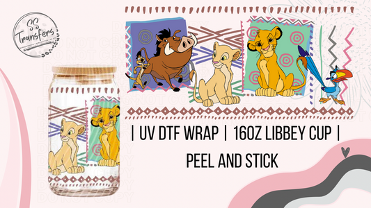 Lion Friends Libbey UV Wrap