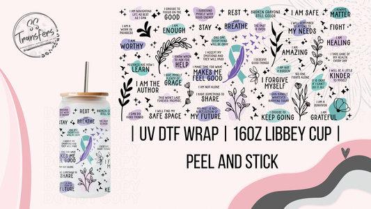 Self Care and Love Libbey UV Wrap