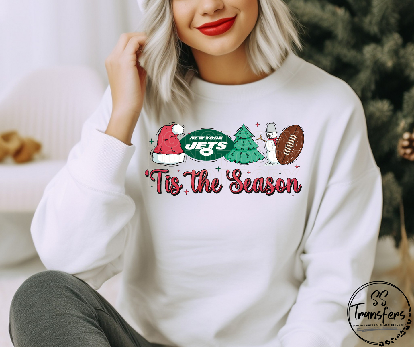 Tis’ The Season Football (Pro Team Options) DTF Transfer