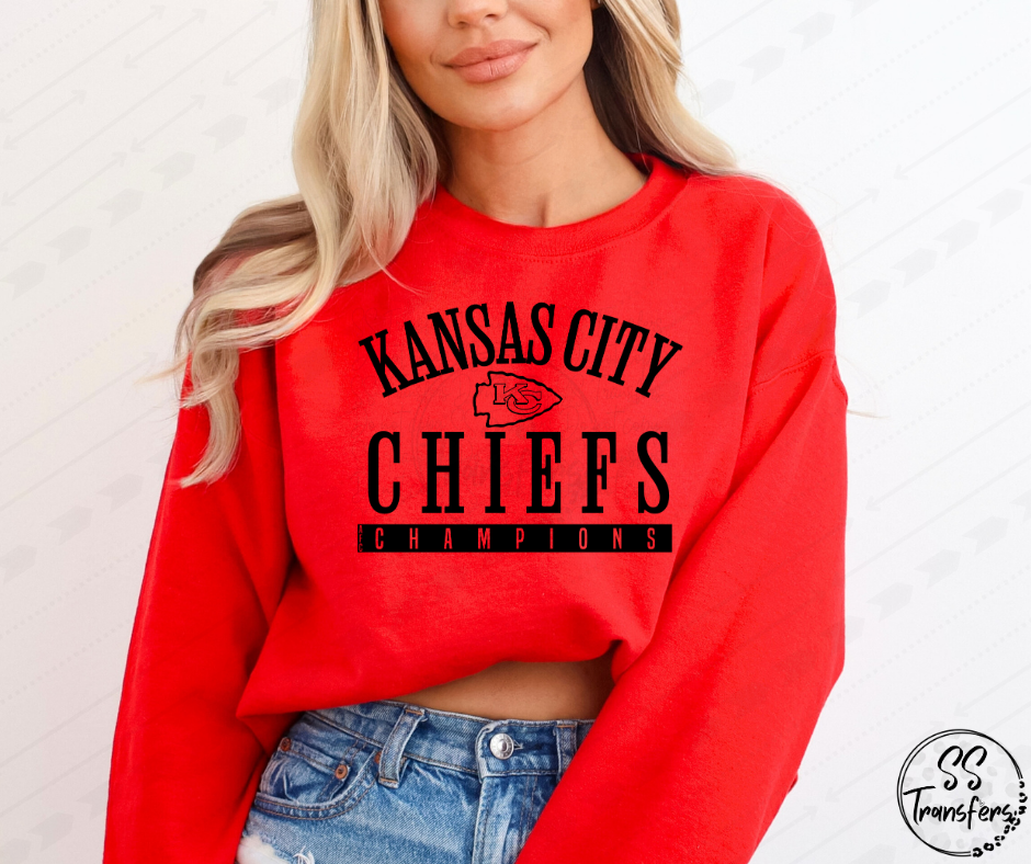 KC Champs (Multiple Colors) DTF Transfer