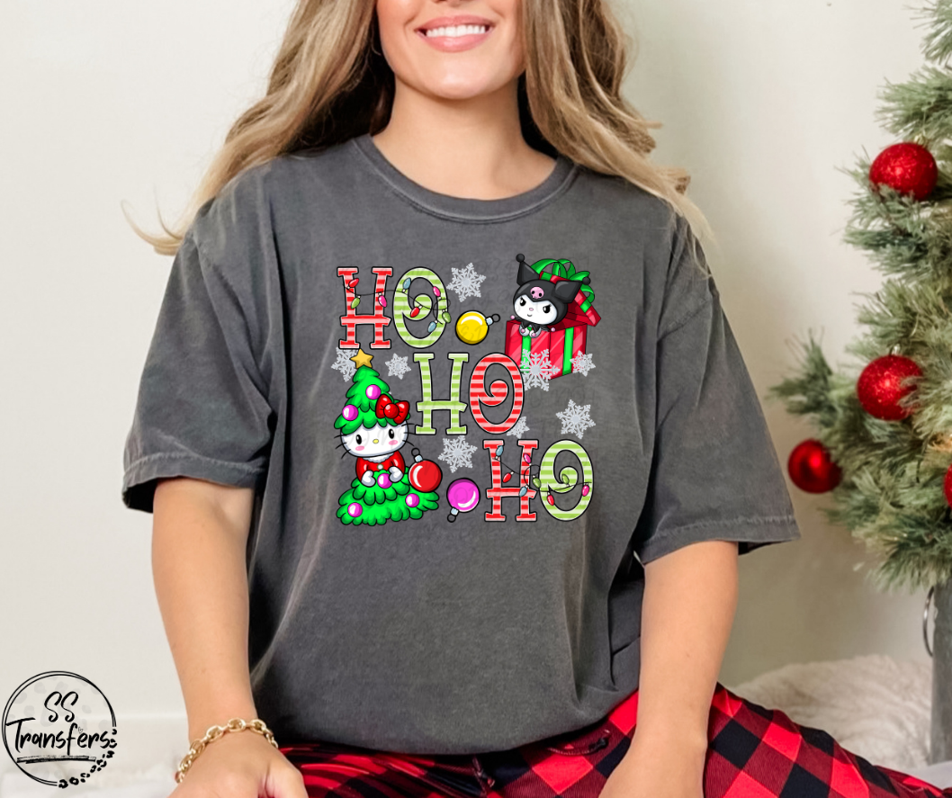 Ho Ho Ho Friends (Multiple Choices) DTF Transfer