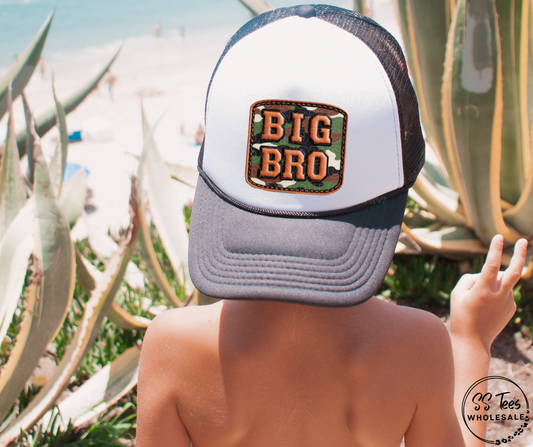 Big Bro Faux Patch Hat DTF/Sub Transfer