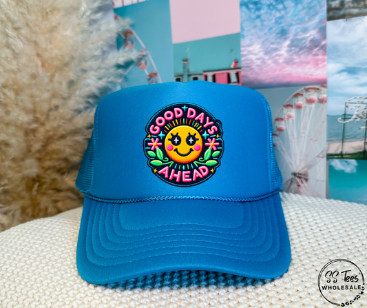Good Days Faux Embroidered Hat DTF/Sub Transfer
