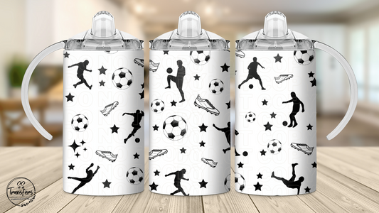 Soccer Things 12oz Sippy/Flip Top Tumbler Sublimation Transfer