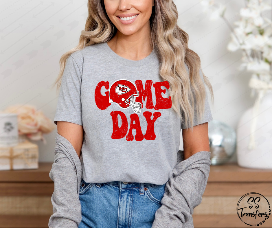 KC Game Day (Multiple Colors) DTF Transfer