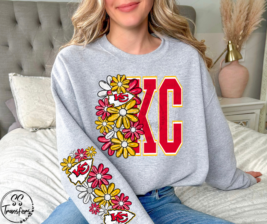 KC Floral (Multiple Choices) DTF Transfer