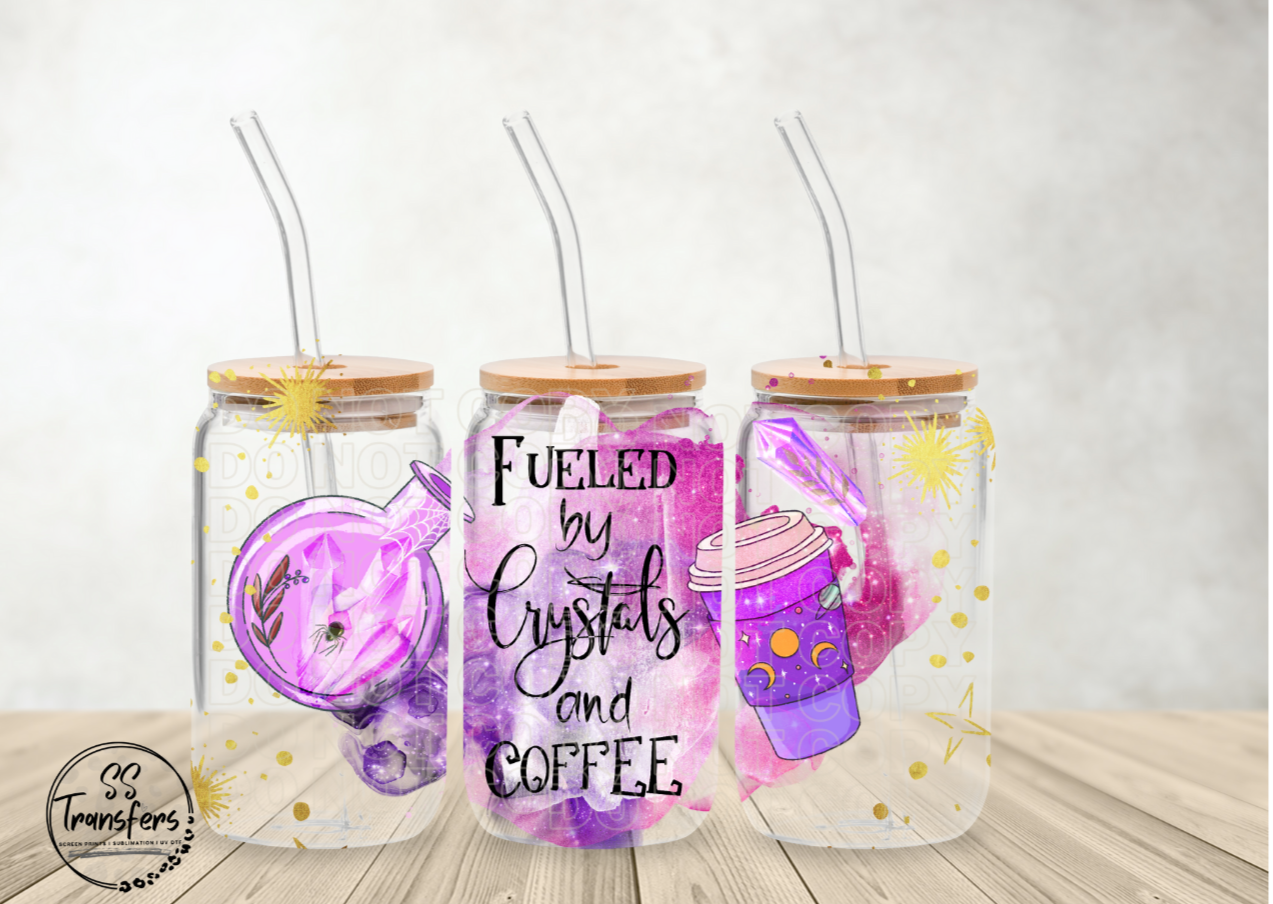 Crystals and Coffee Libbey UV Wrap