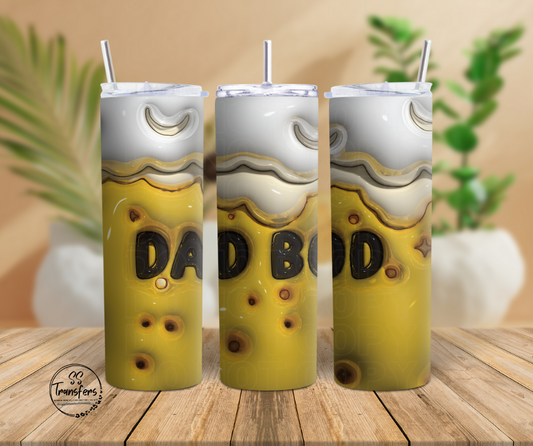 Inflated Dad Bod Sub Tumbler Transfer