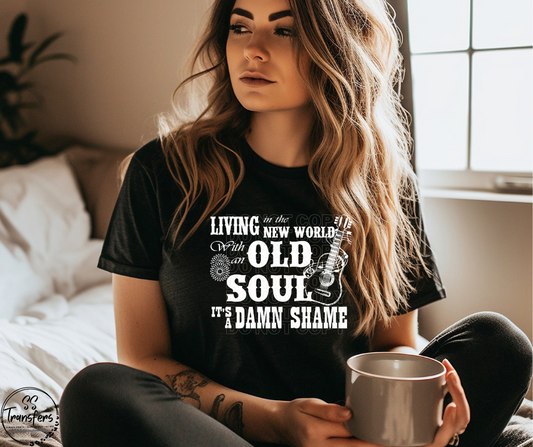 Old Soul (Two Color Options) DTF Transfer