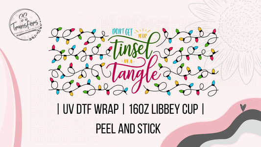 Tinsel in a Tangle Libbey UV Wrap