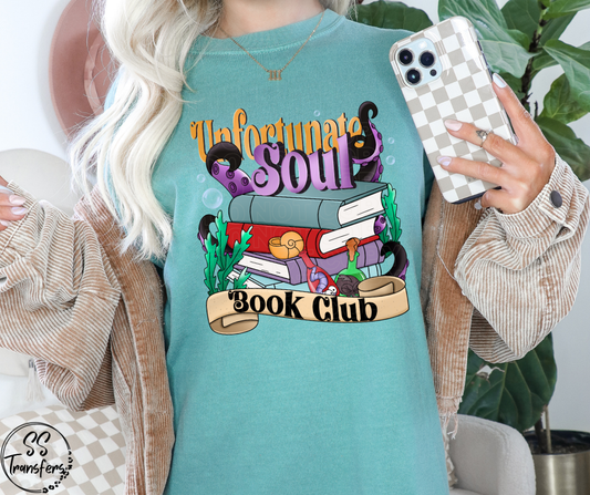 Unfortunate Souls Book Club DTF Transfer