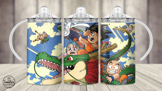 Airbender 12oz Sippy/Flip Top Tumbler UV Wrap