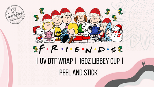 Peanut Friends Libbey UV Wrap