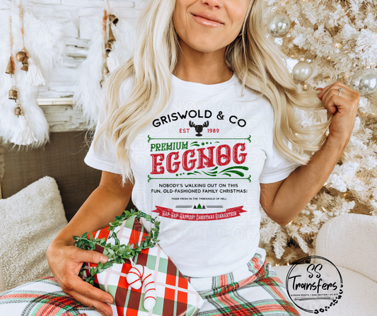 Griswold and Co. Eggnog (Multiple Colors) DTF Transfer