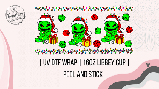 Oogie Christmas Libbey UV Wrap