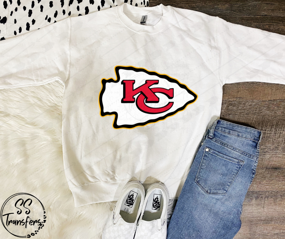 KC Oversized Helmet/Arrowhead *SS Exclusive* DTF Transfer