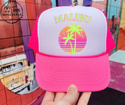Malibu Hat DTF/Sub Transfer