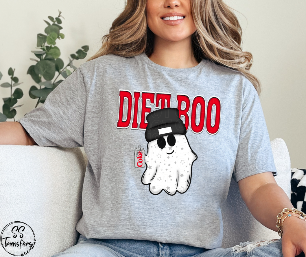 Boo Ghost Drinks (Multiple Choices) DTF Transfer