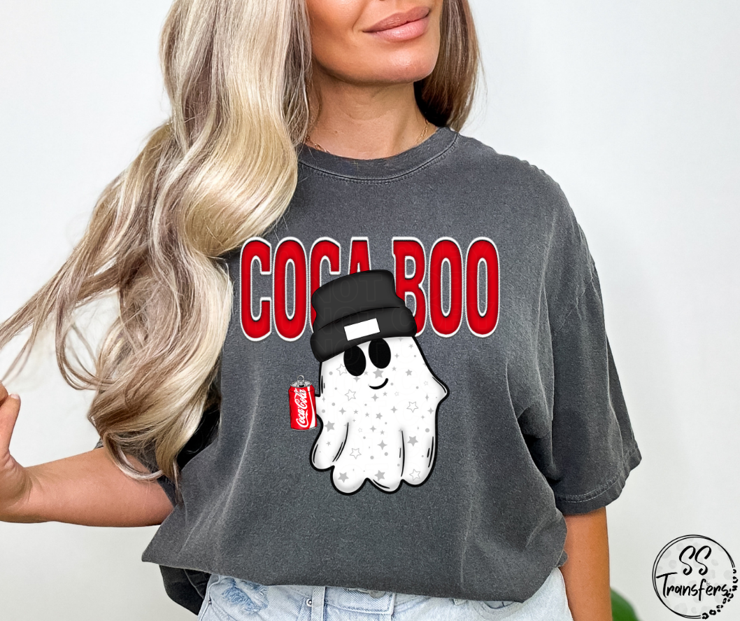 Boo Ghost Drinks (Multiple Choices) DTF Transfer