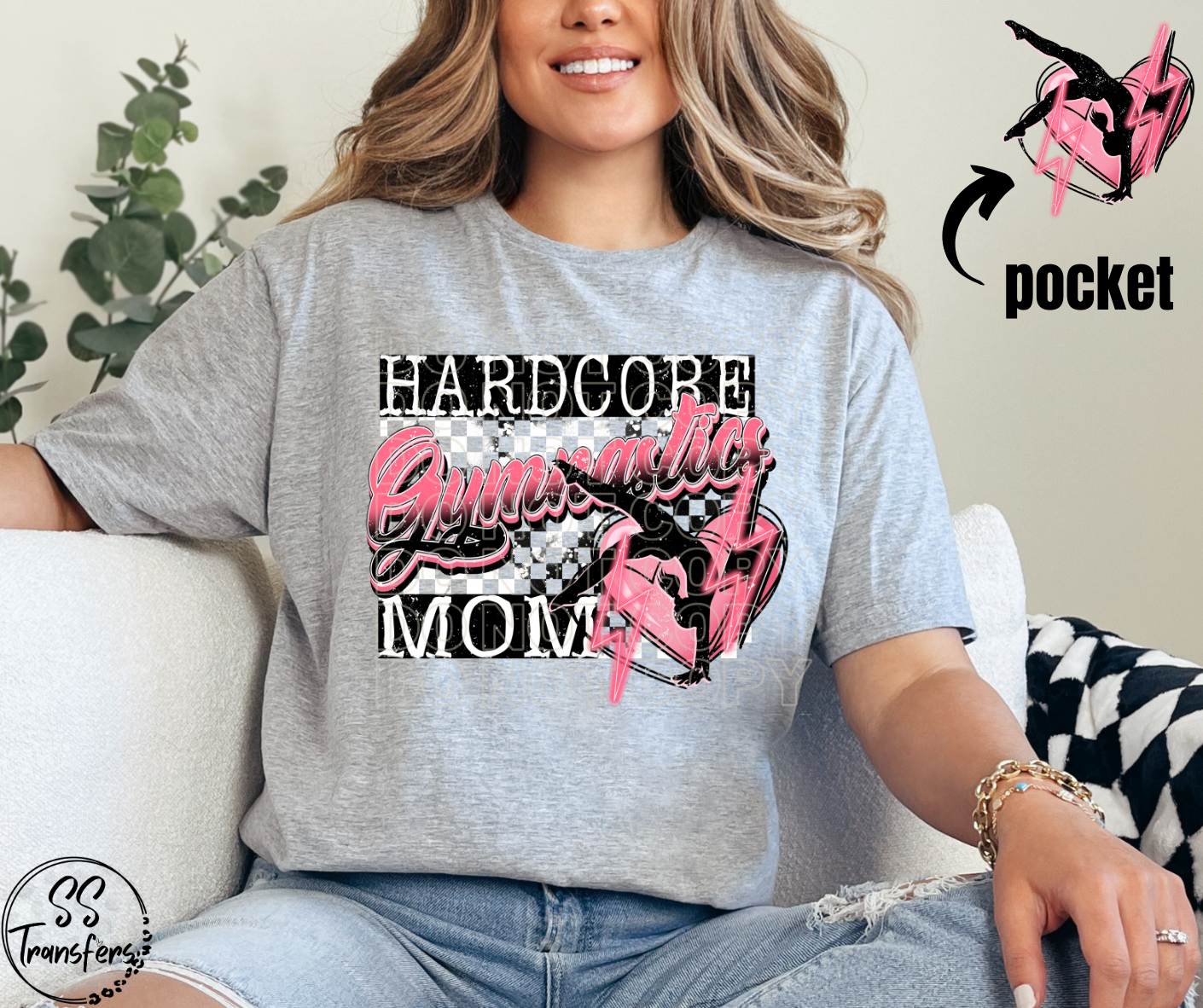 Hardcore (Multiple Choices) Mom DTF Transfer