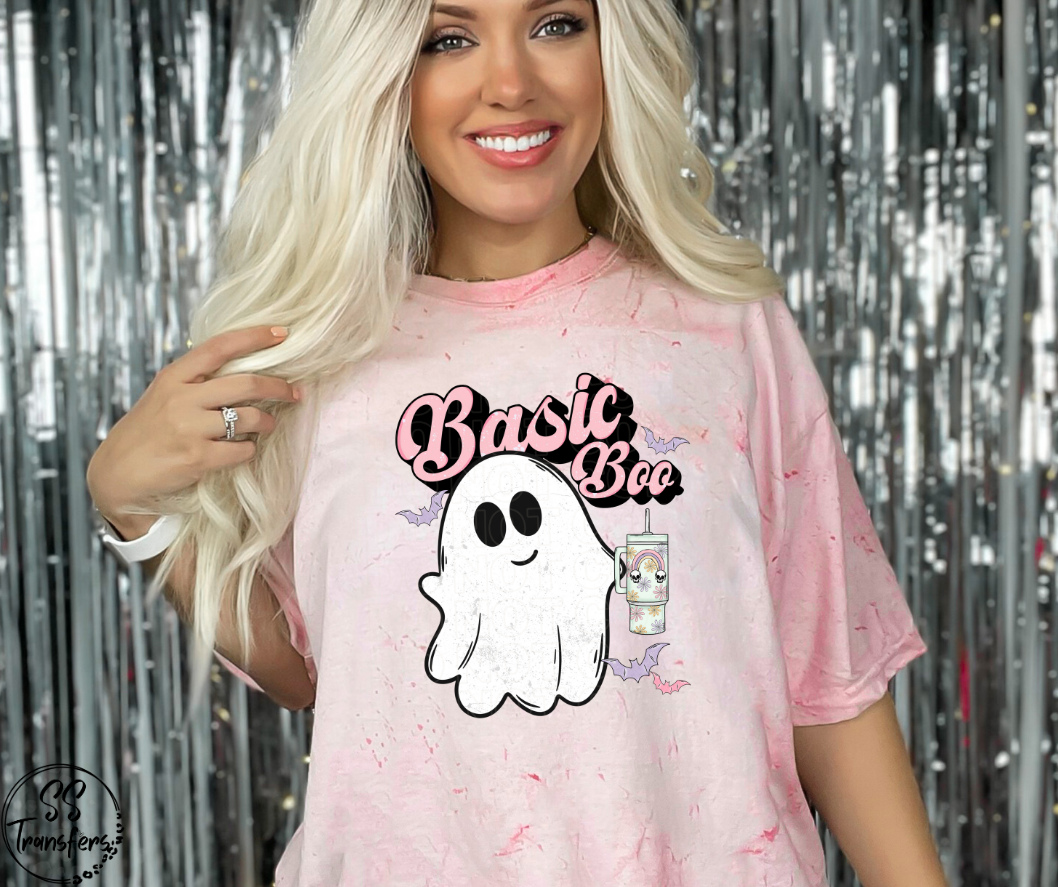 Boo Ghost Drinks (Multiple Choices) DTF Transfer