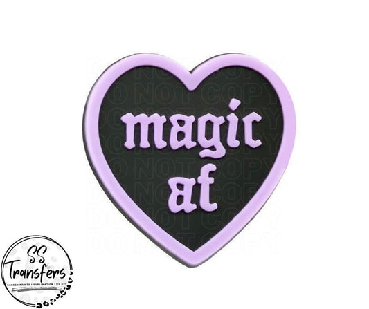 Magic AF Heart Straw Topper
