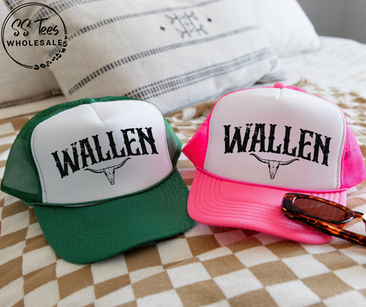 Wallen Longhorn Foam Trucker Hat