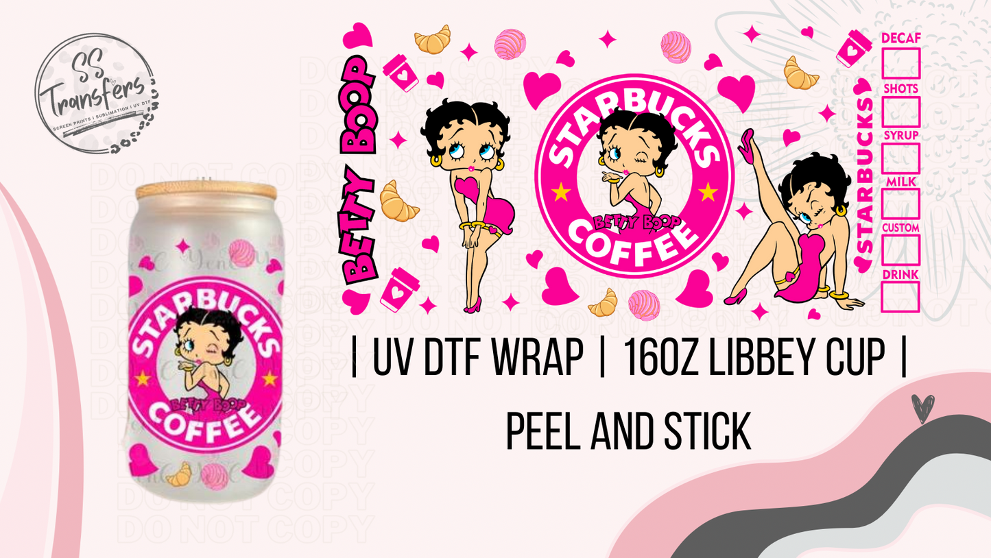 Betty Coffee Libbey UV Wrap